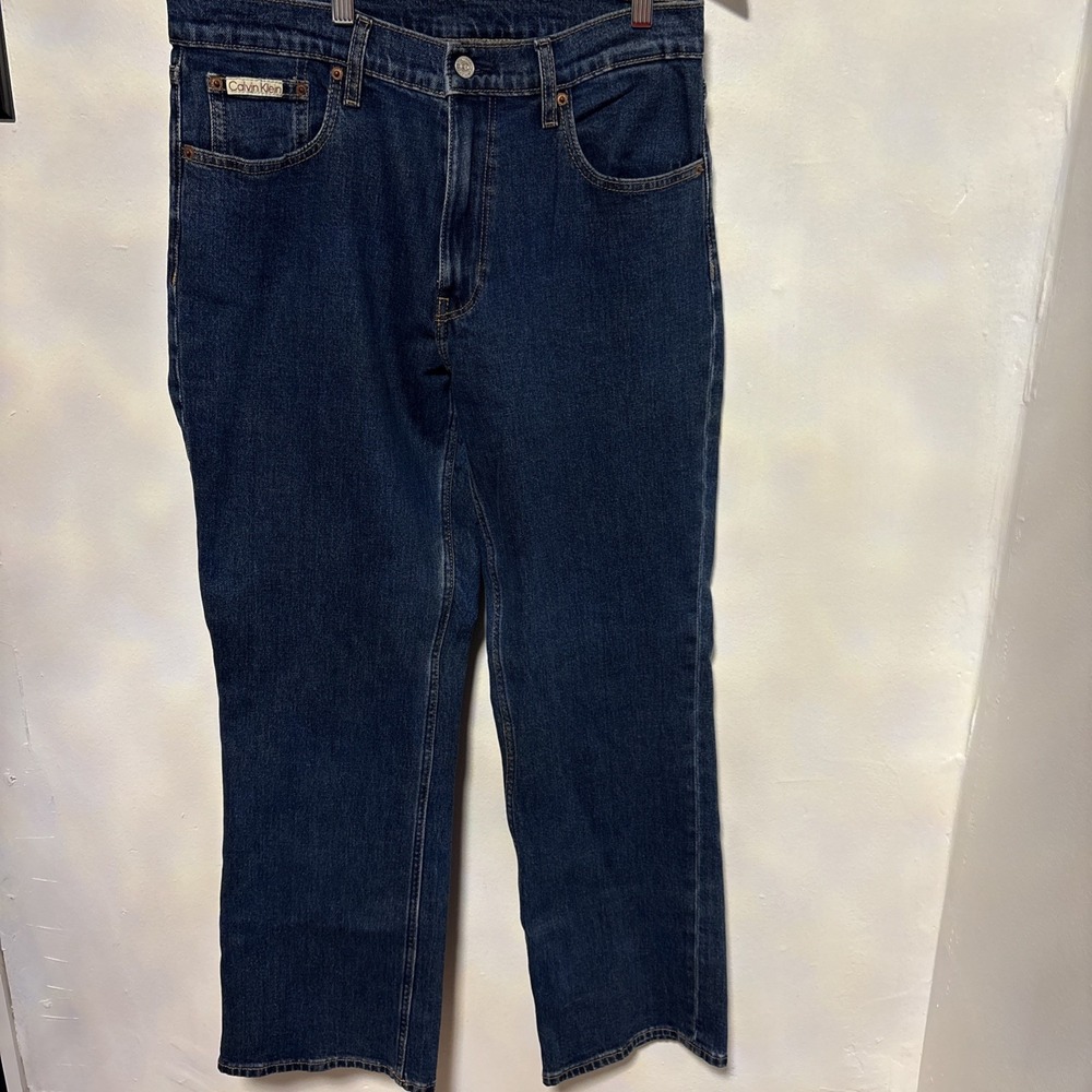 Calvin Klein Jeans Womens Lean Boot Bootcut Denim Jeans 30